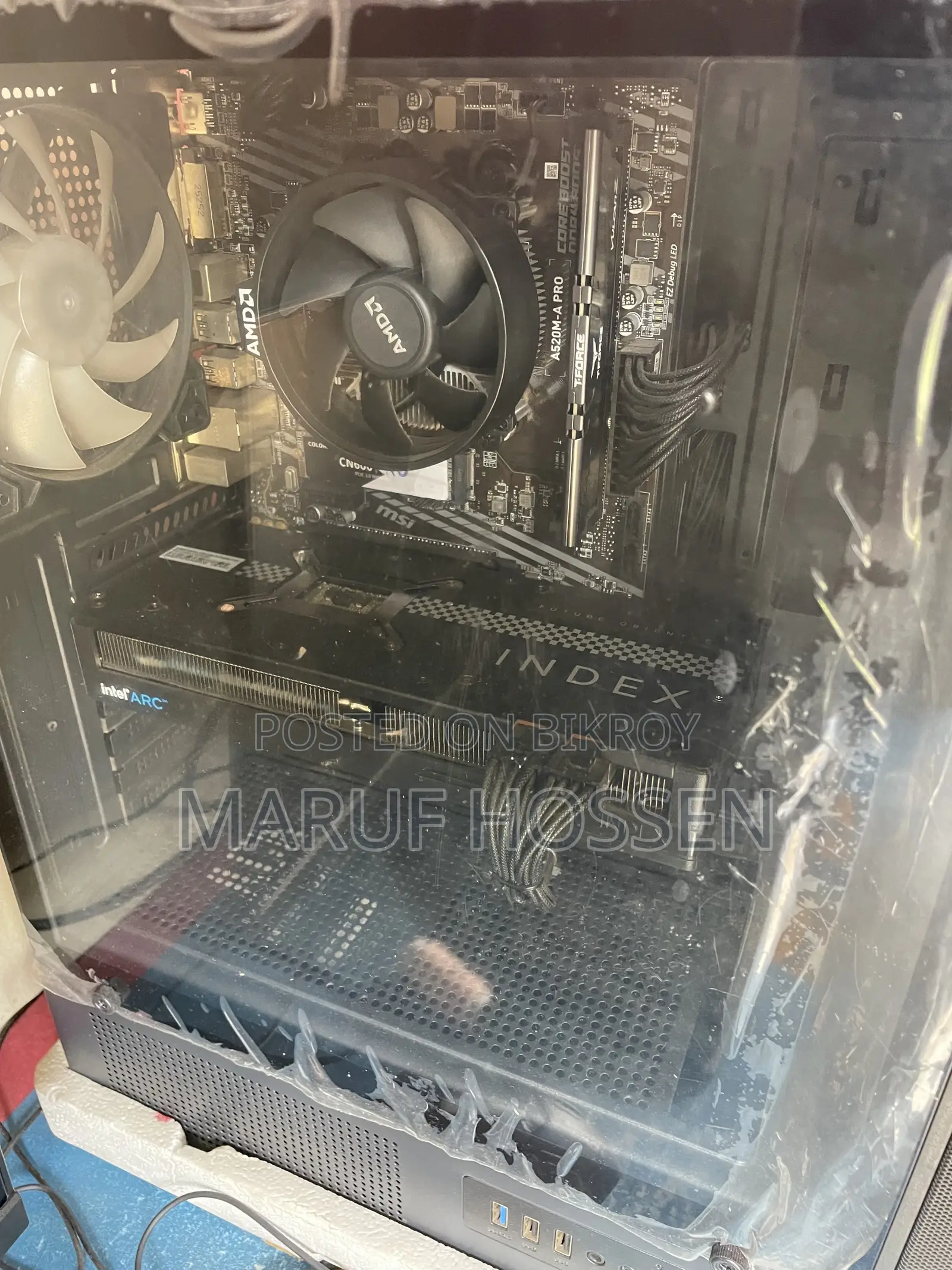 New Desktop Computer MSI Model 8GB AMD Ryzen 5 SSD 256GB