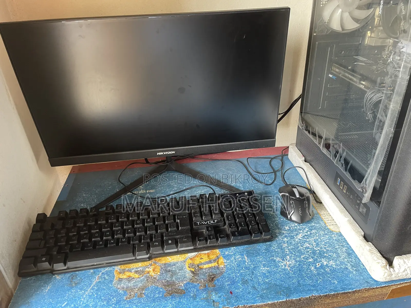 New Desktop Computer MSI Model 8GB AMD Ryzen 5 SSD 256GB
