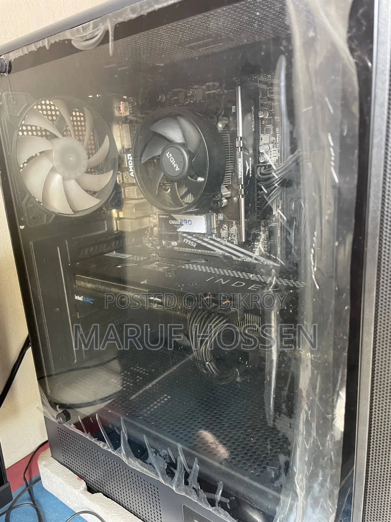 New Desktop Computer MSI Model 8GB AMD Ryzen 5 SSD 256GB