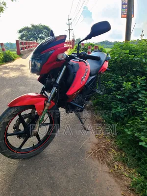 টিভিএস আপাচি আরটিআর ১৬০ টুভি ২০১৮ লাল