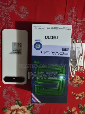 New Tecno Pova Slim 5G 256 GB White