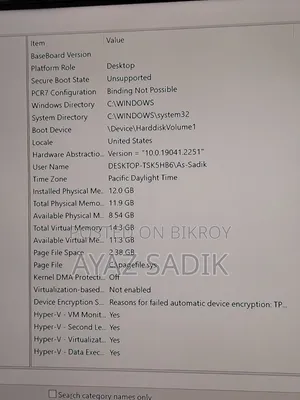 Desktop Computer 12GB Intel Pentium SSD 128GB