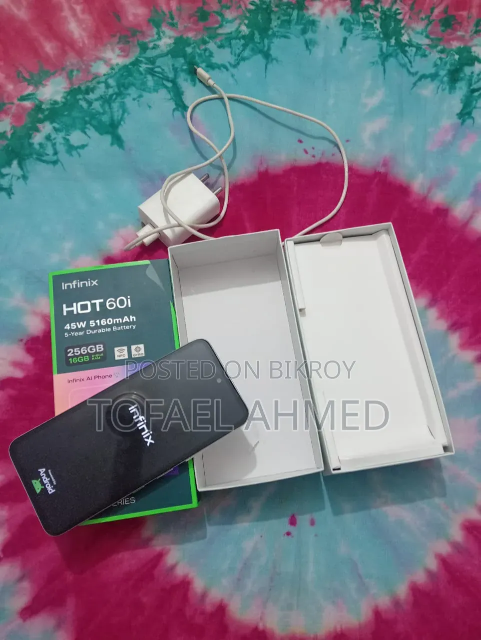 Infinix Hot 60i 256 GB White
