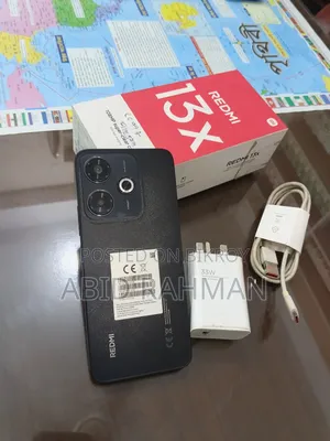 শাওমি রেডমি ১৩ ২৫৬ জিবি ব্ল্যাক