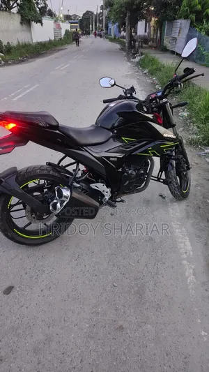 Suzuki Gixxer 2024 Black