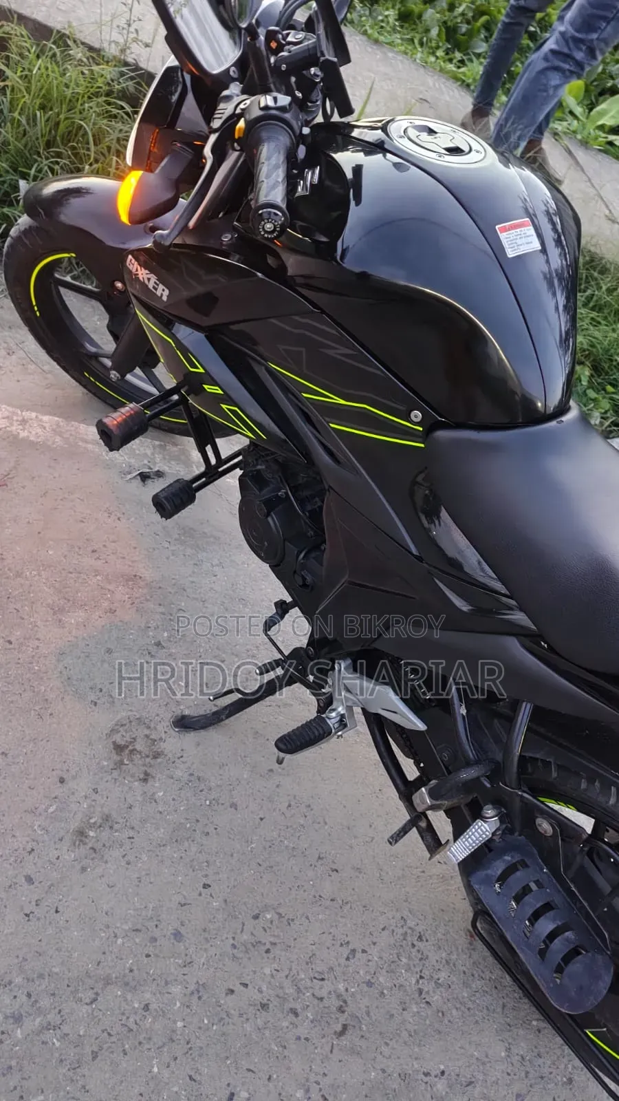 Suzuki Gixxer 2024 Black