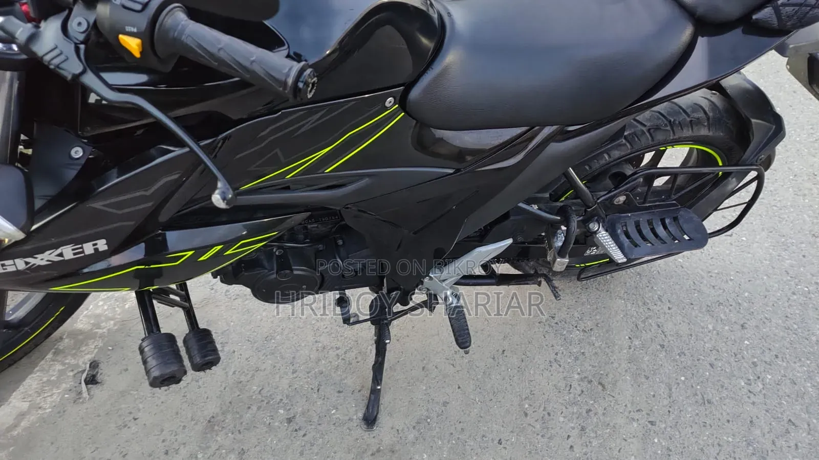 Suzuki Gixxer 2024 Black