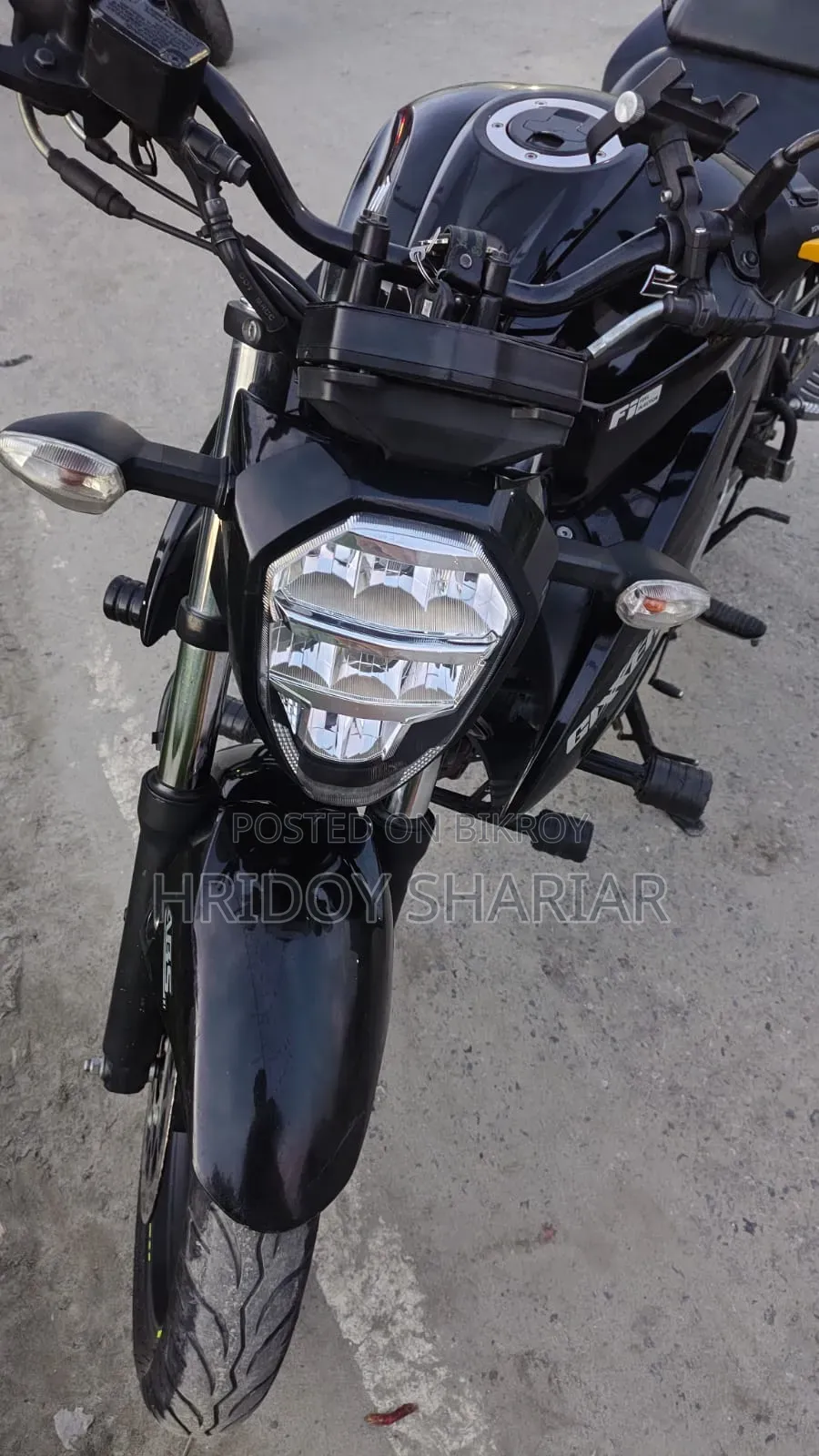 Suzuki Gixxer 2024 Black