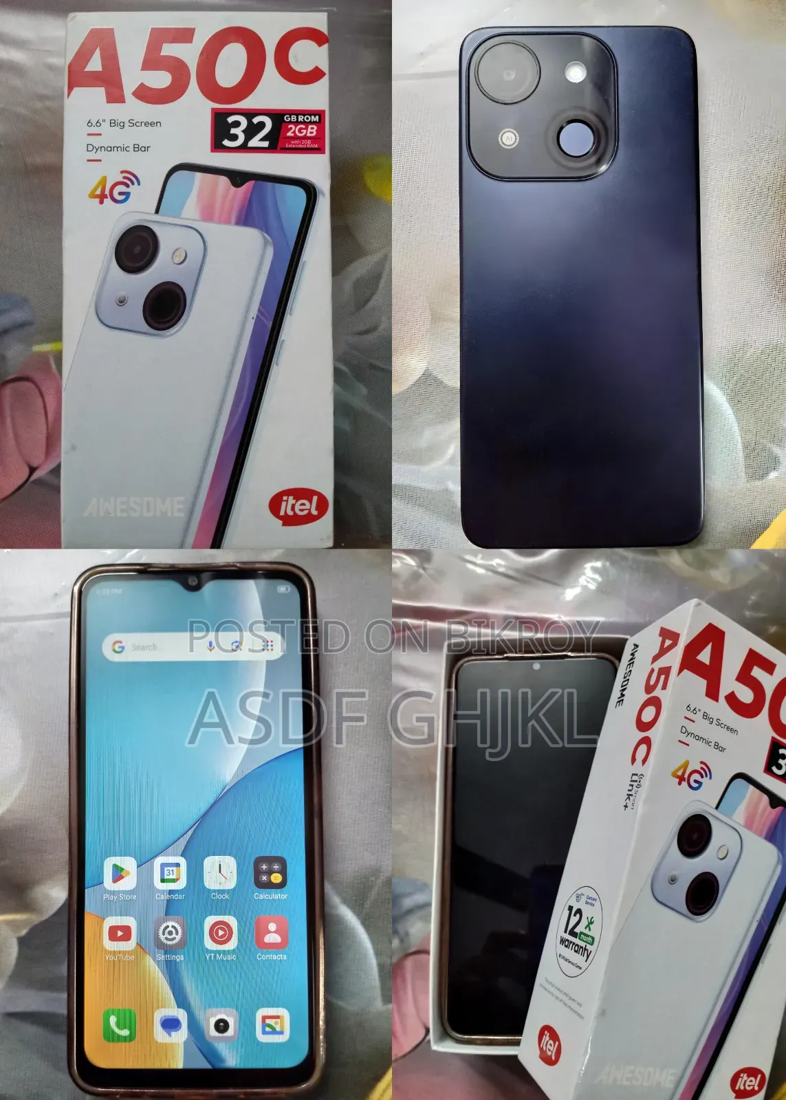 Itel A50C 32 GB Black