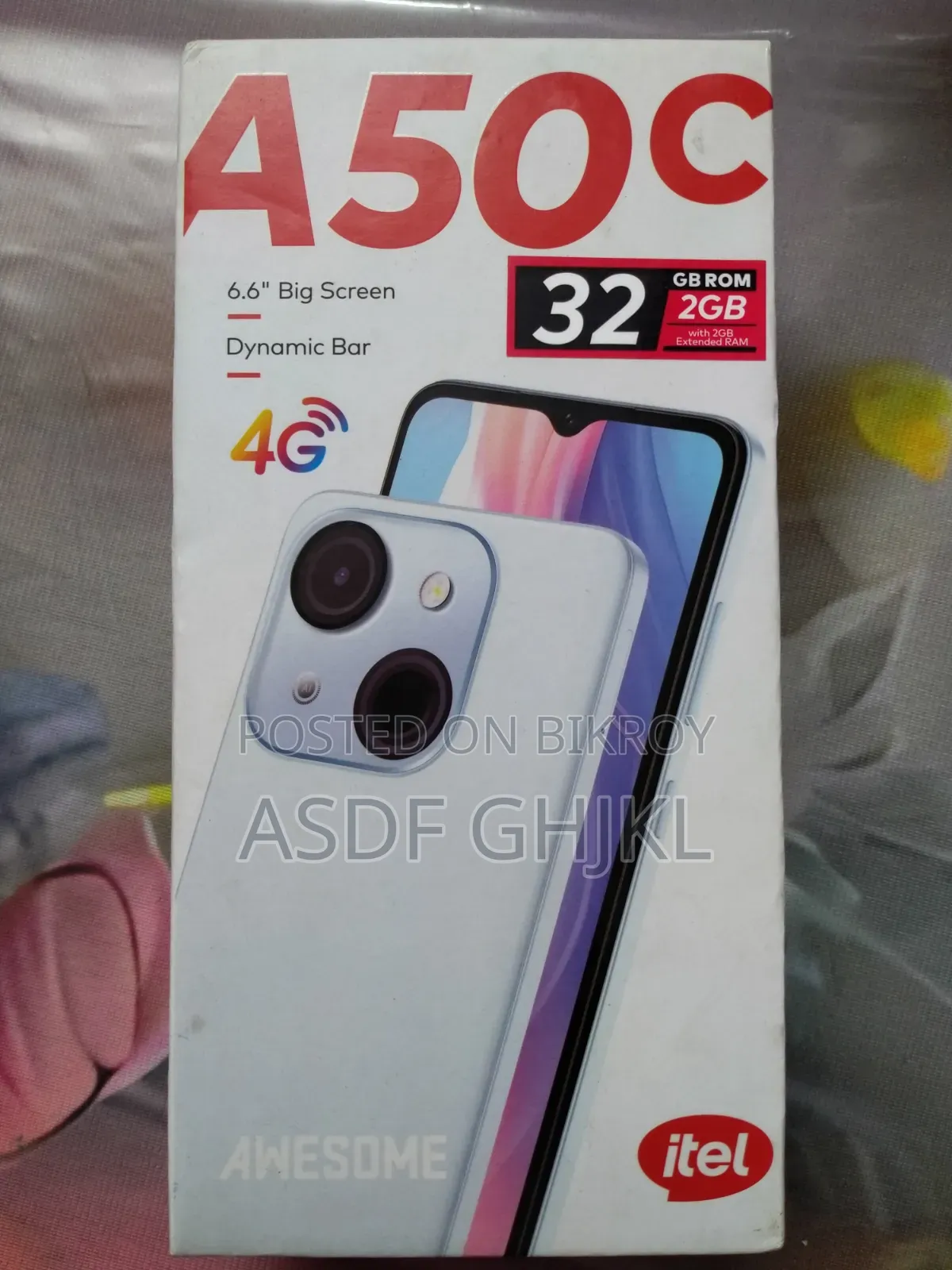 Itel A50C 32 GB Black