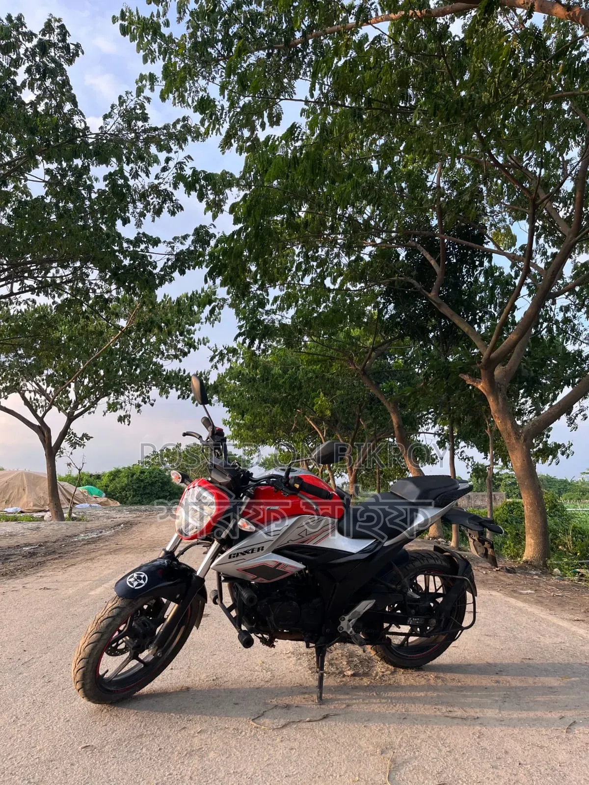 Suzuki Gixxer 2024 Orange