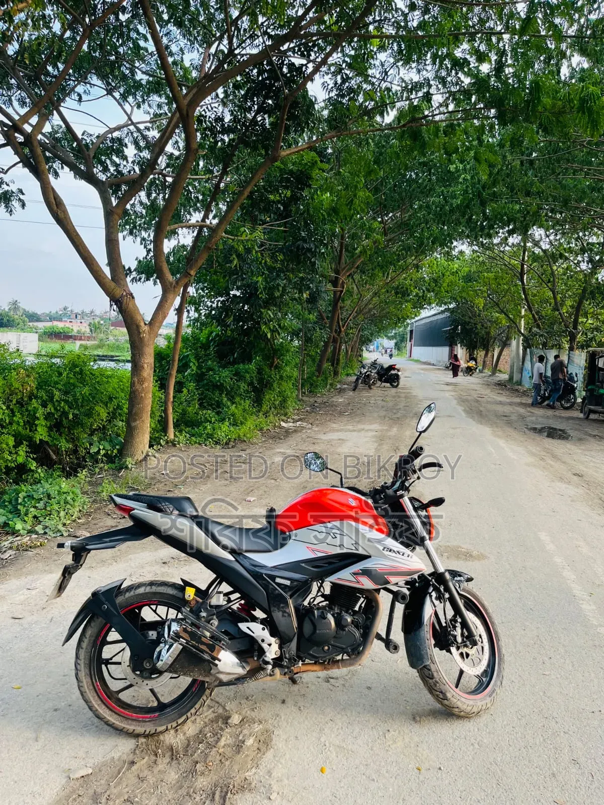 Suzuki Gixxer 2024 Orange
