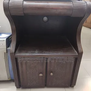 Household goods made of mahogany wood or furniture for holding an oven