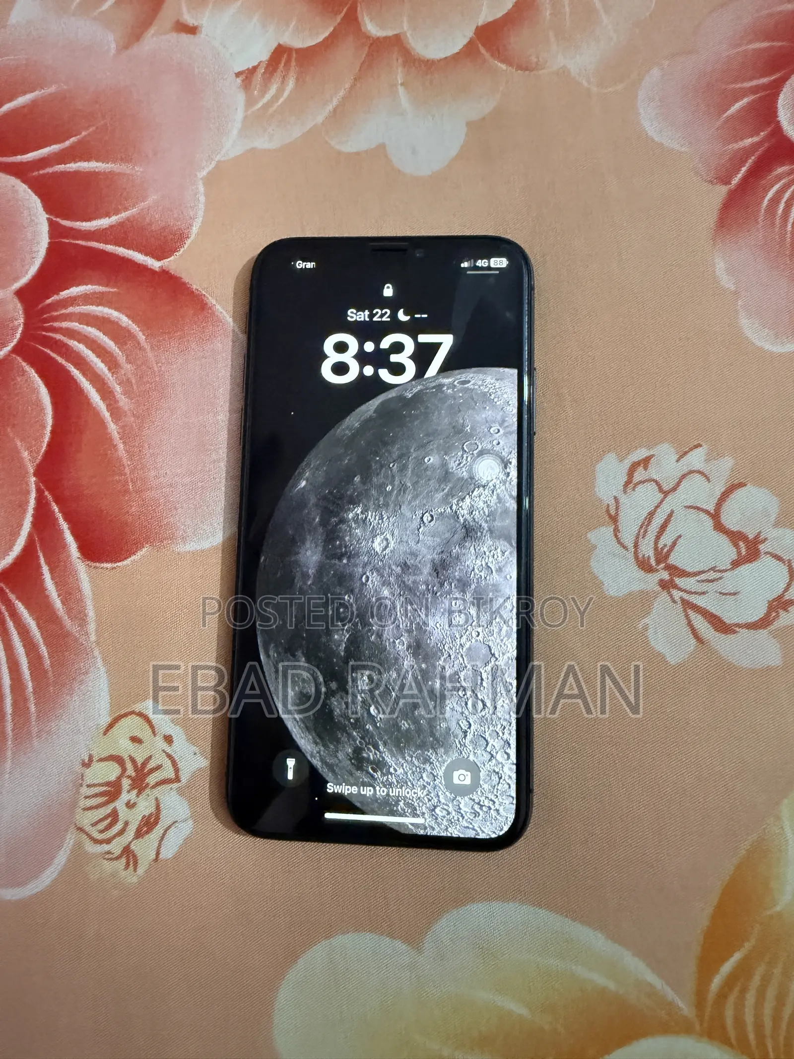 অ্যাপল আইফোন এক্স ৬৪ জিবি কালো