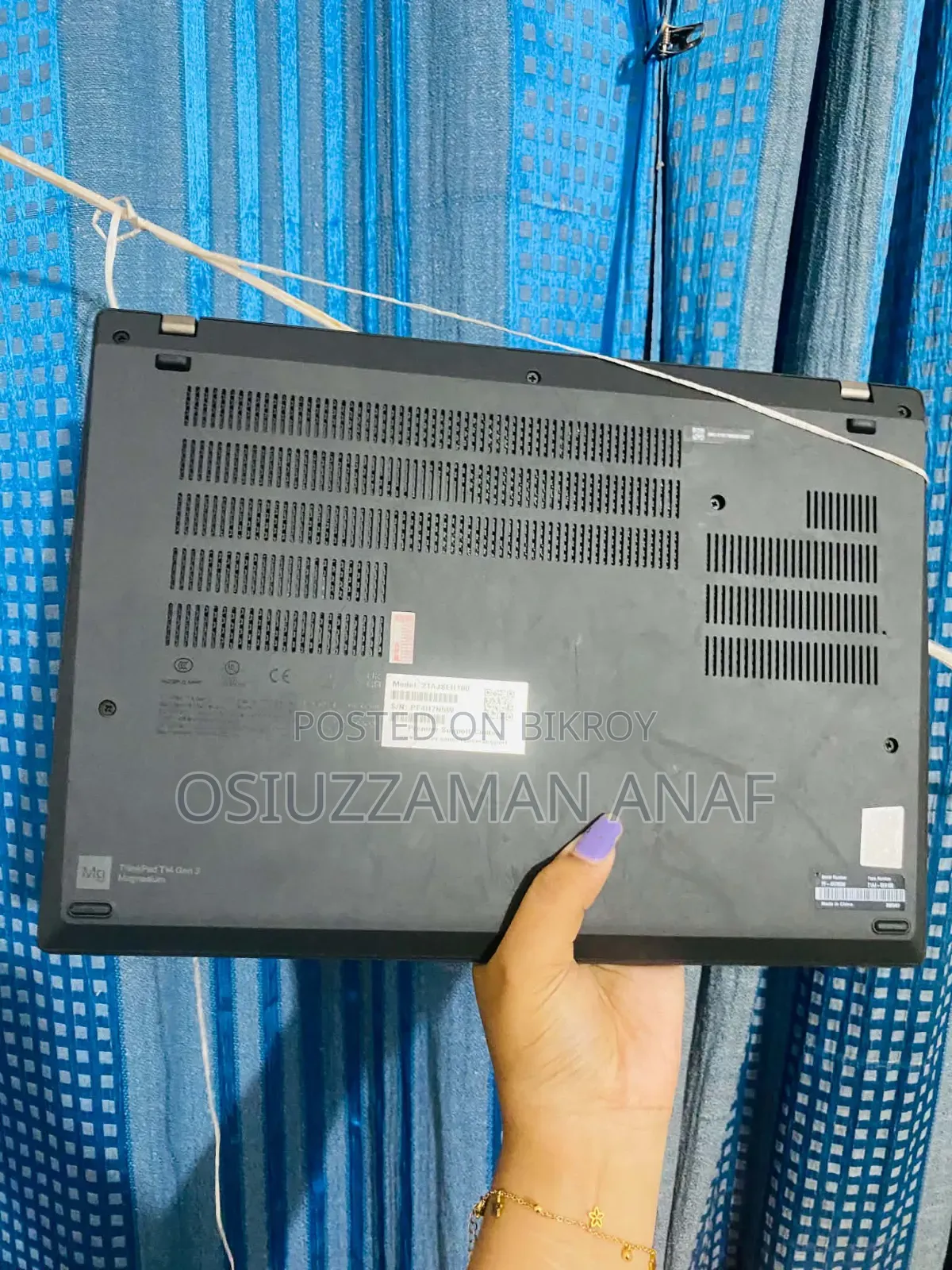 Laptop Lenovo ThinkPad T14 G3 16GB Intel Core I7 SSD 512GB