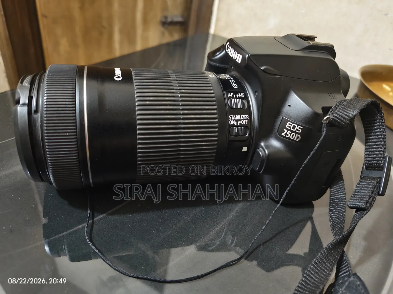 Canon Eos 250d DSLR