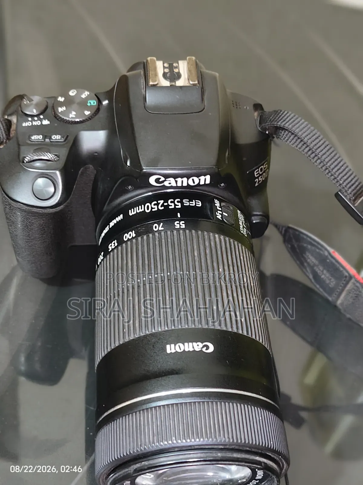 Canon Eos 250d DSLR