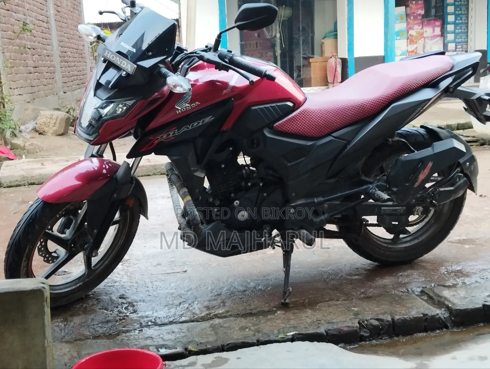 New Honda X-Blade 160 2021 Red