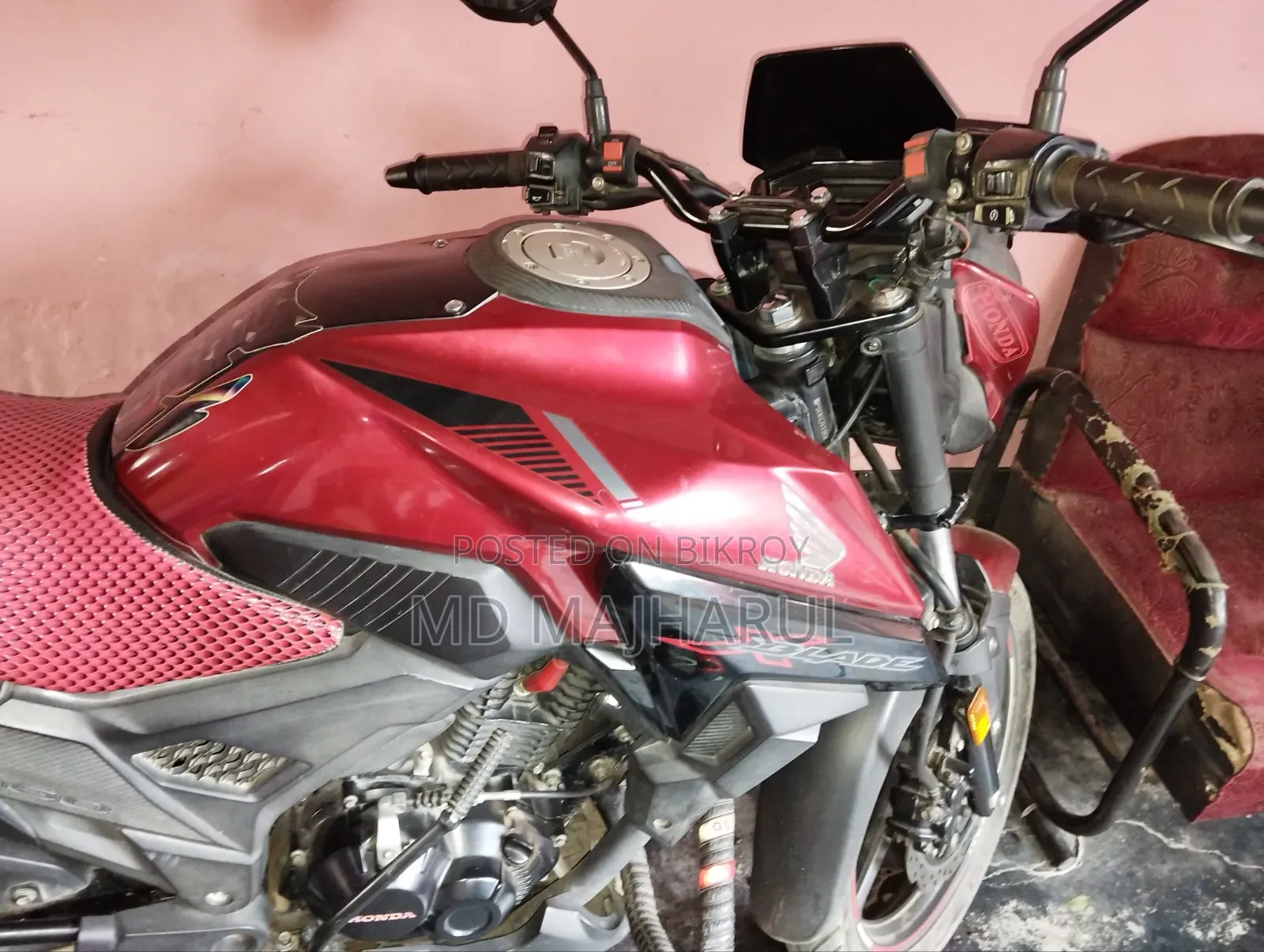 New Honda X-Blade 160 2021 Red
