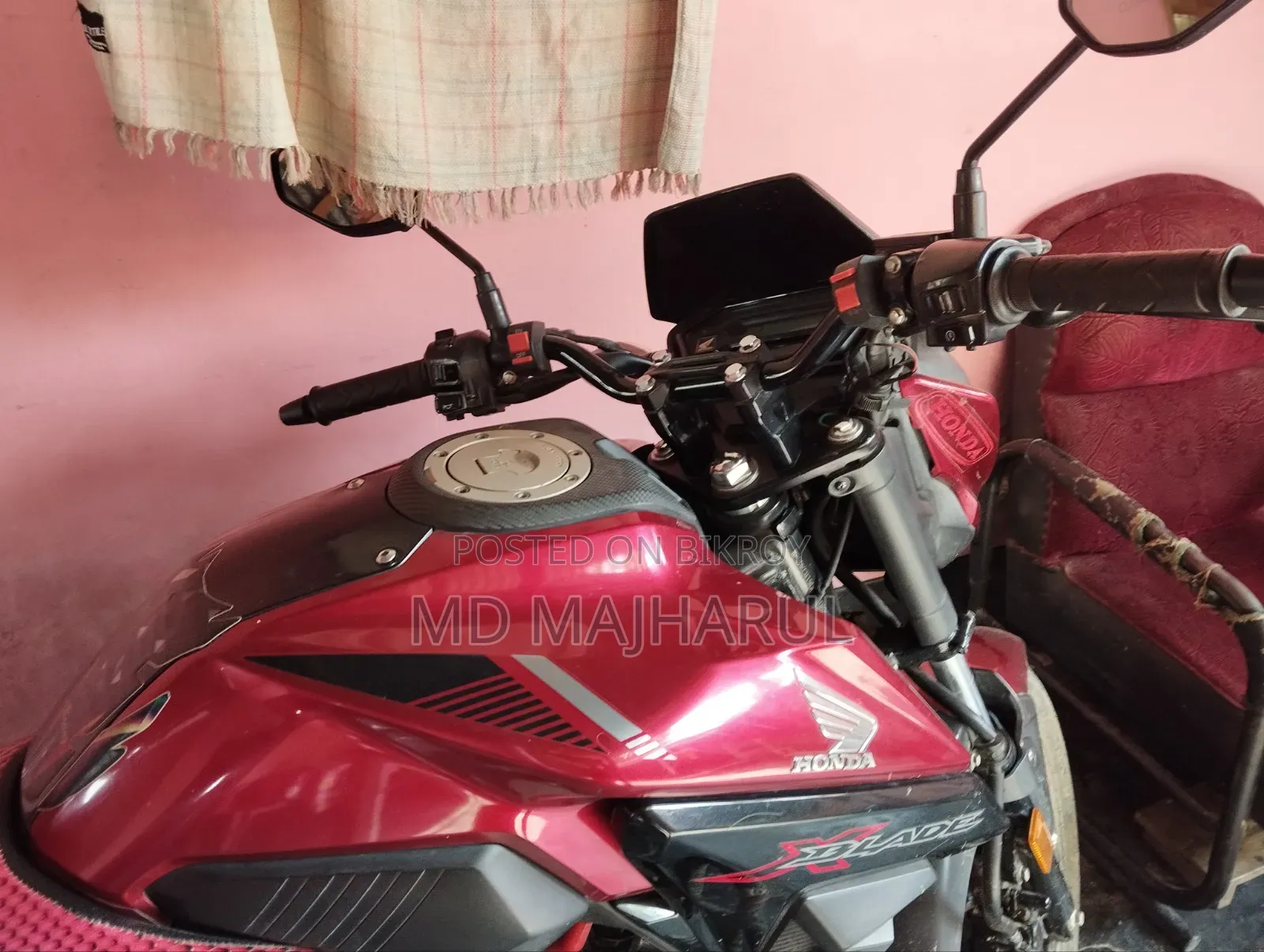 New Honda X-Blade 160 2021 Red