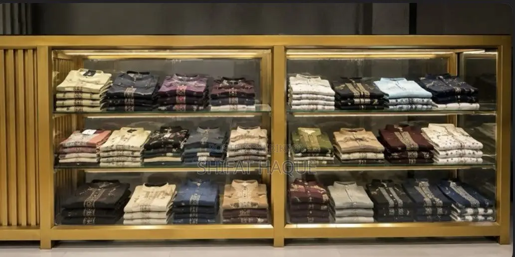 Thai Aluminum Showcase for Sale at Low Price (with Cash Drawer)