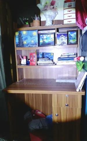 Study Table With 4 Shelves Size 5'3