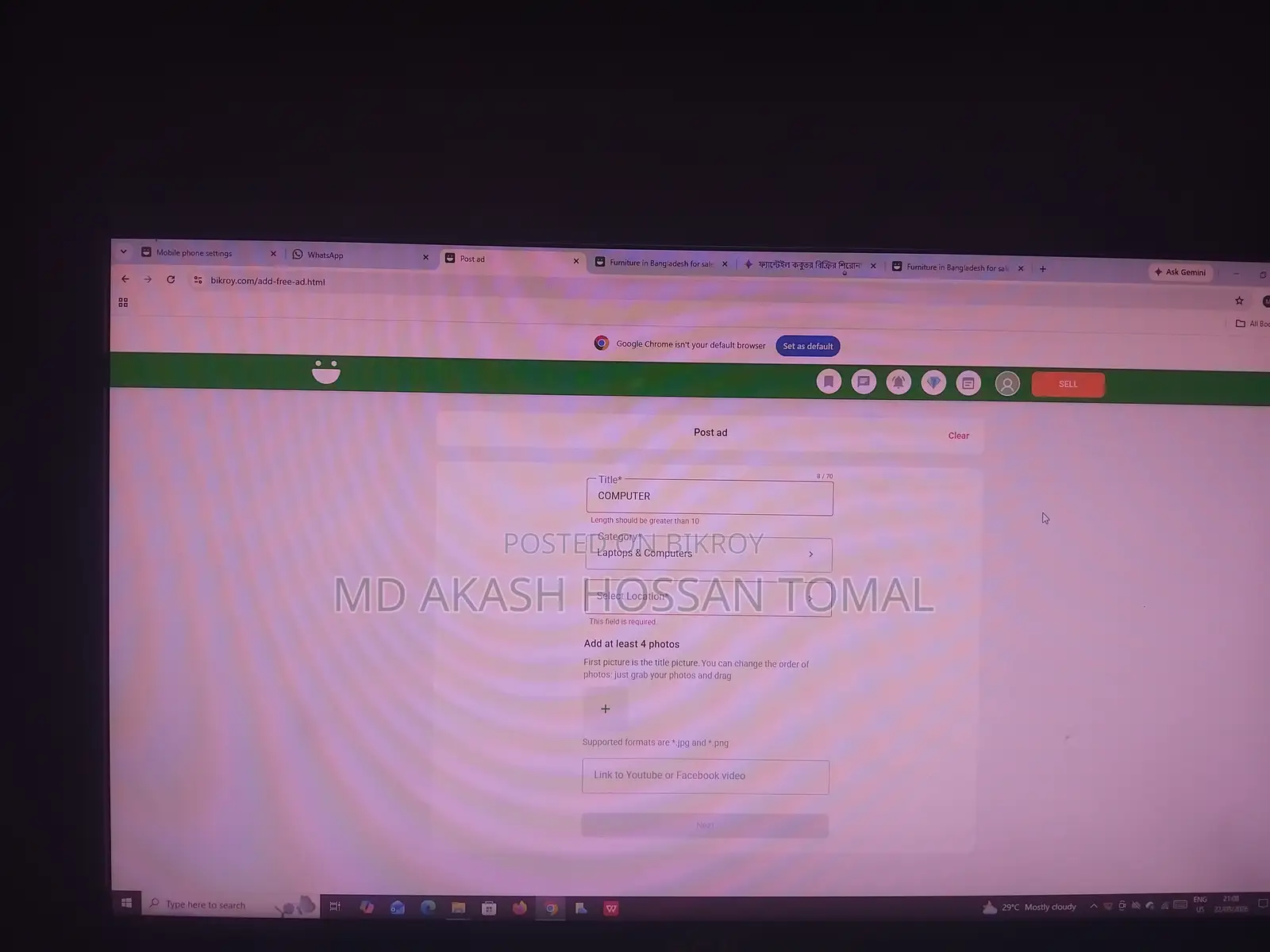Desktop Computer Gigabyte GA-H110MSTX-HD3-ZK 8GB Intel Core I7 SSD 1T
