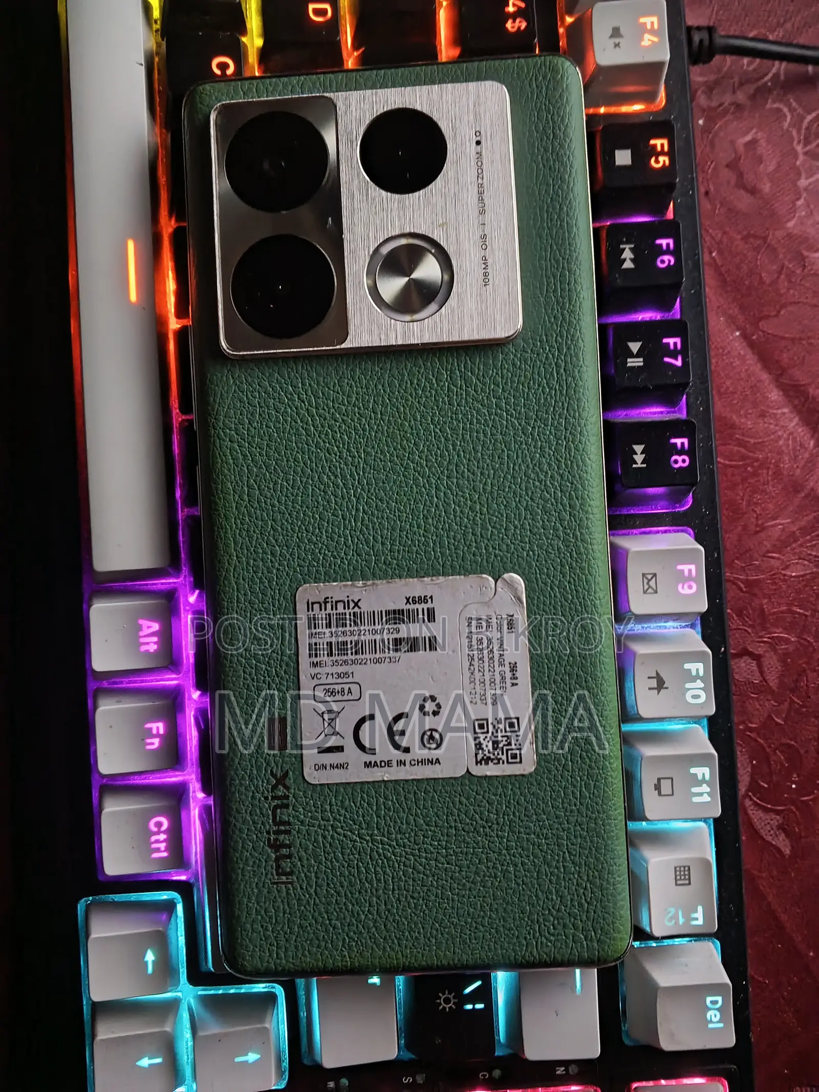 Infinix Note 40 Pro 5G 256 GB Green