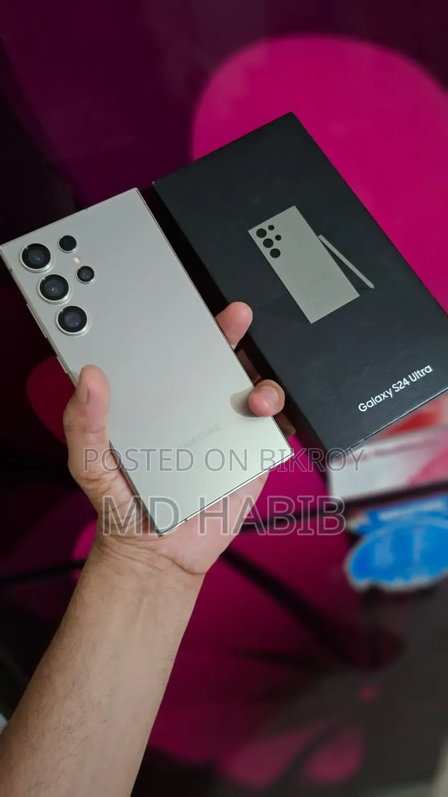 স্যামসাং গ্যালাক্সি এস২৪ আল্ট্রা ২৫৬ জিবি