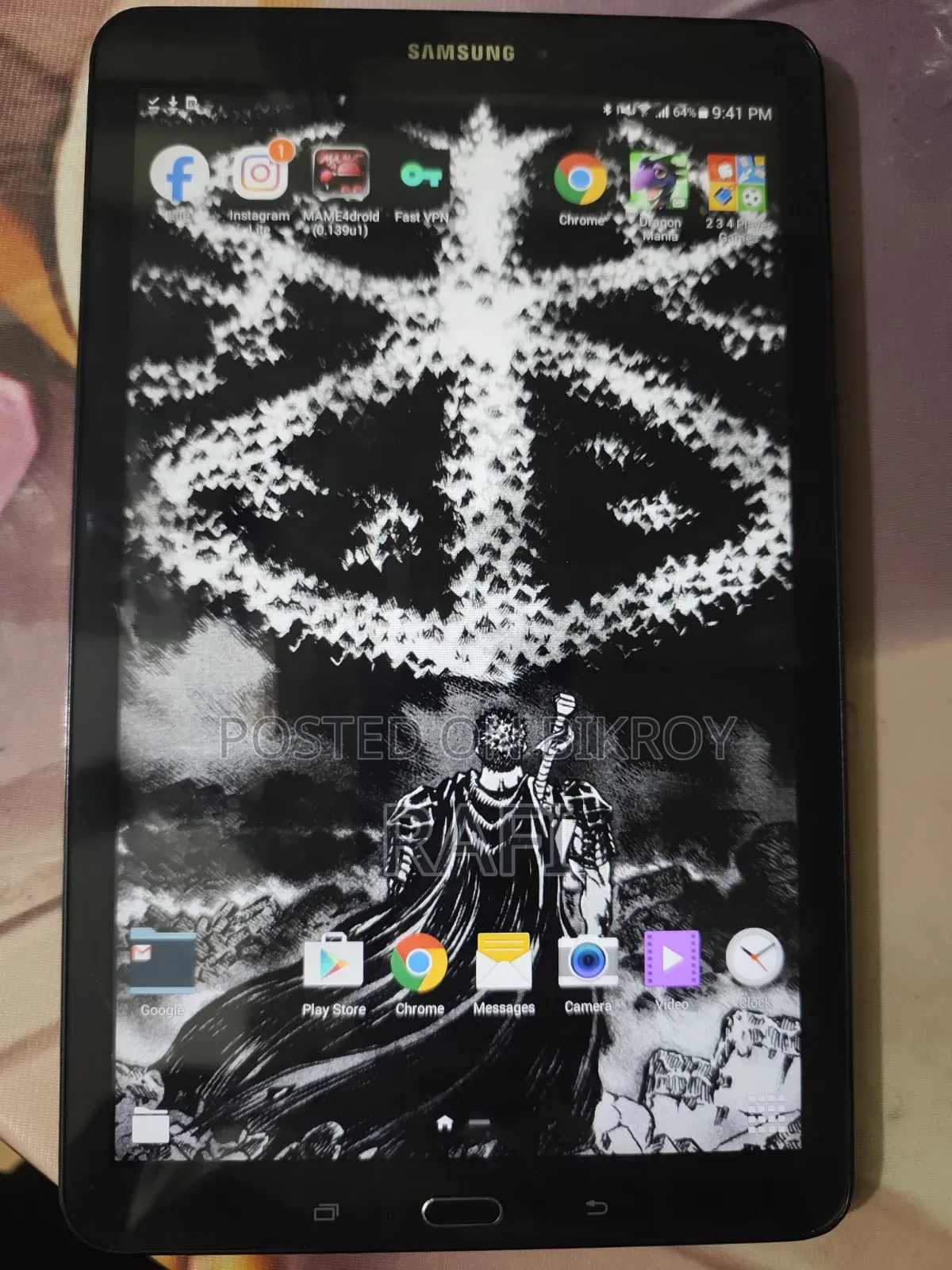 Samsung Galaxy Tab E SM-T561 8 GB Black