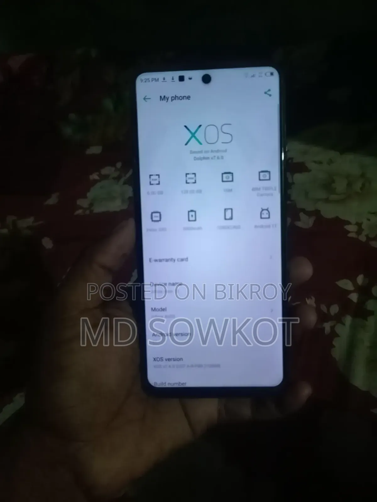 Infinix Note 10 128 GB Blue