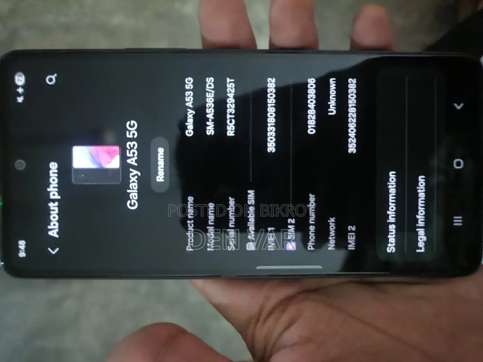 Samsung Galaxy A53 5G 128 GB Black