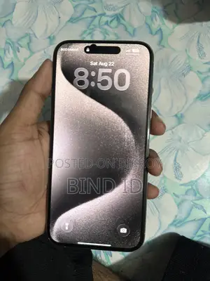 অ্যাপল আইফোন ১৫ প্রো ম্যাক্স ২৫৬ জিবি সিলভার