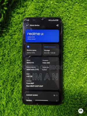 Realme C25s 128 GB Black