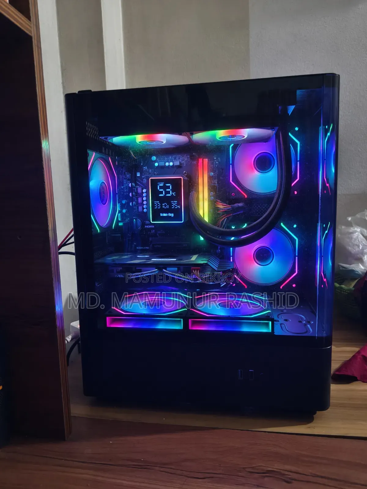 Desktop Computer 16GB AMD Ryzen 5 SSD 256GB