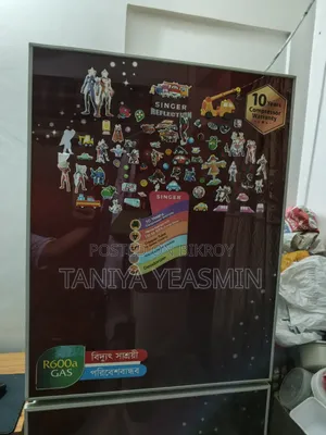 Singer Reflection Double Door Fridge – 10 Years Used – No Cooling