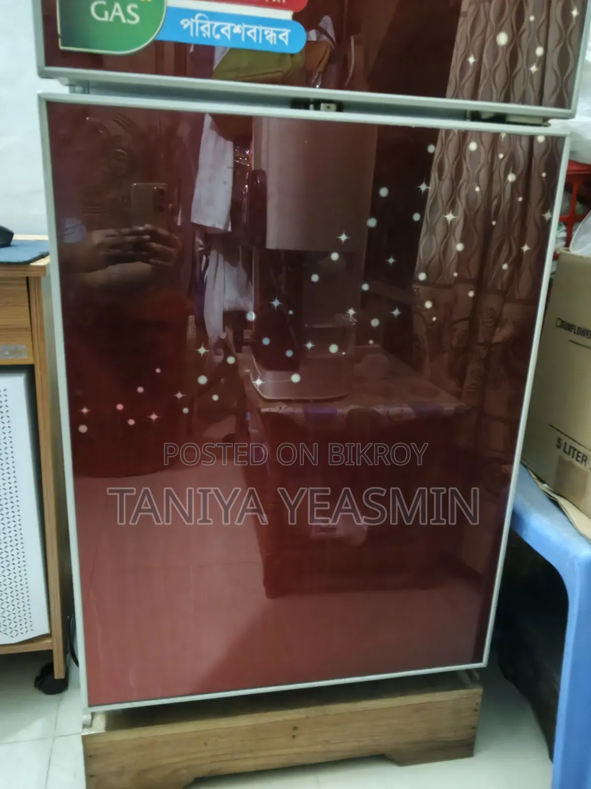 Singer Reflection Double Door Fridge – 10 Years Used – No Cooling