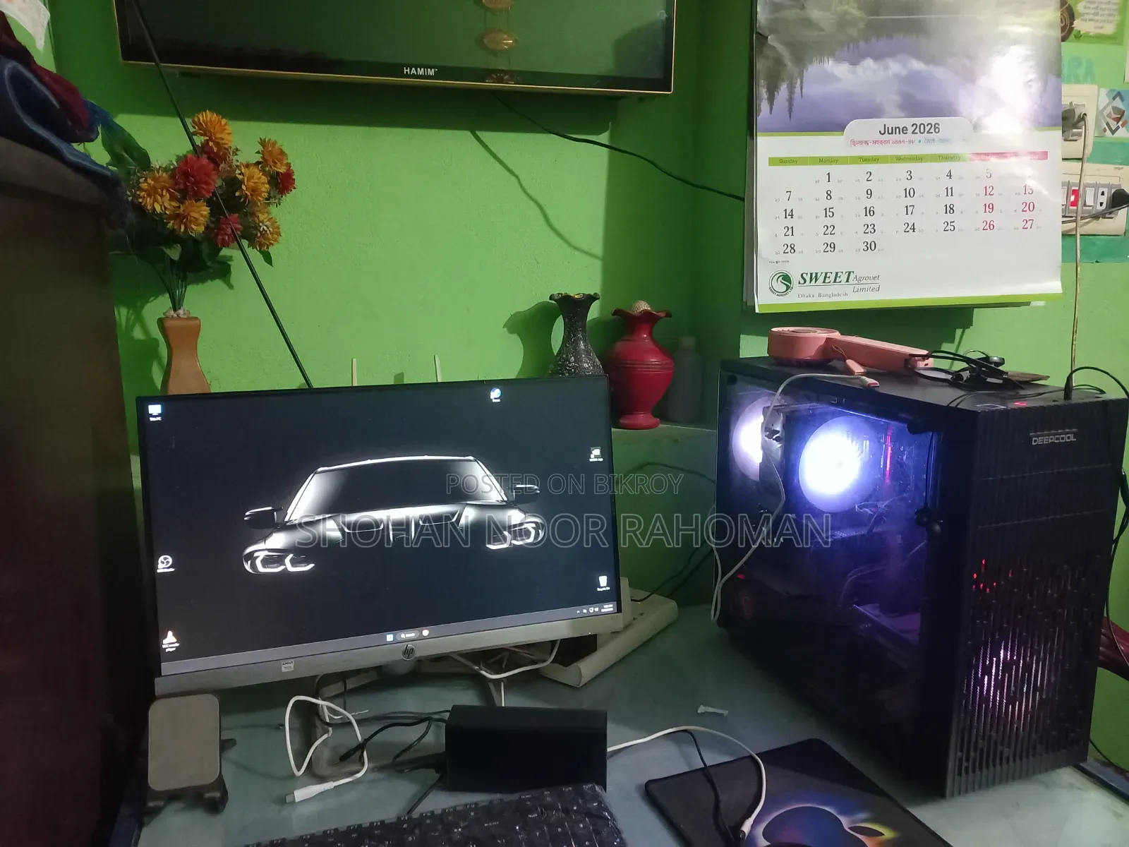 Desktop Computer MSI 16GB Intel Core I5 HDD+SSD 3TB