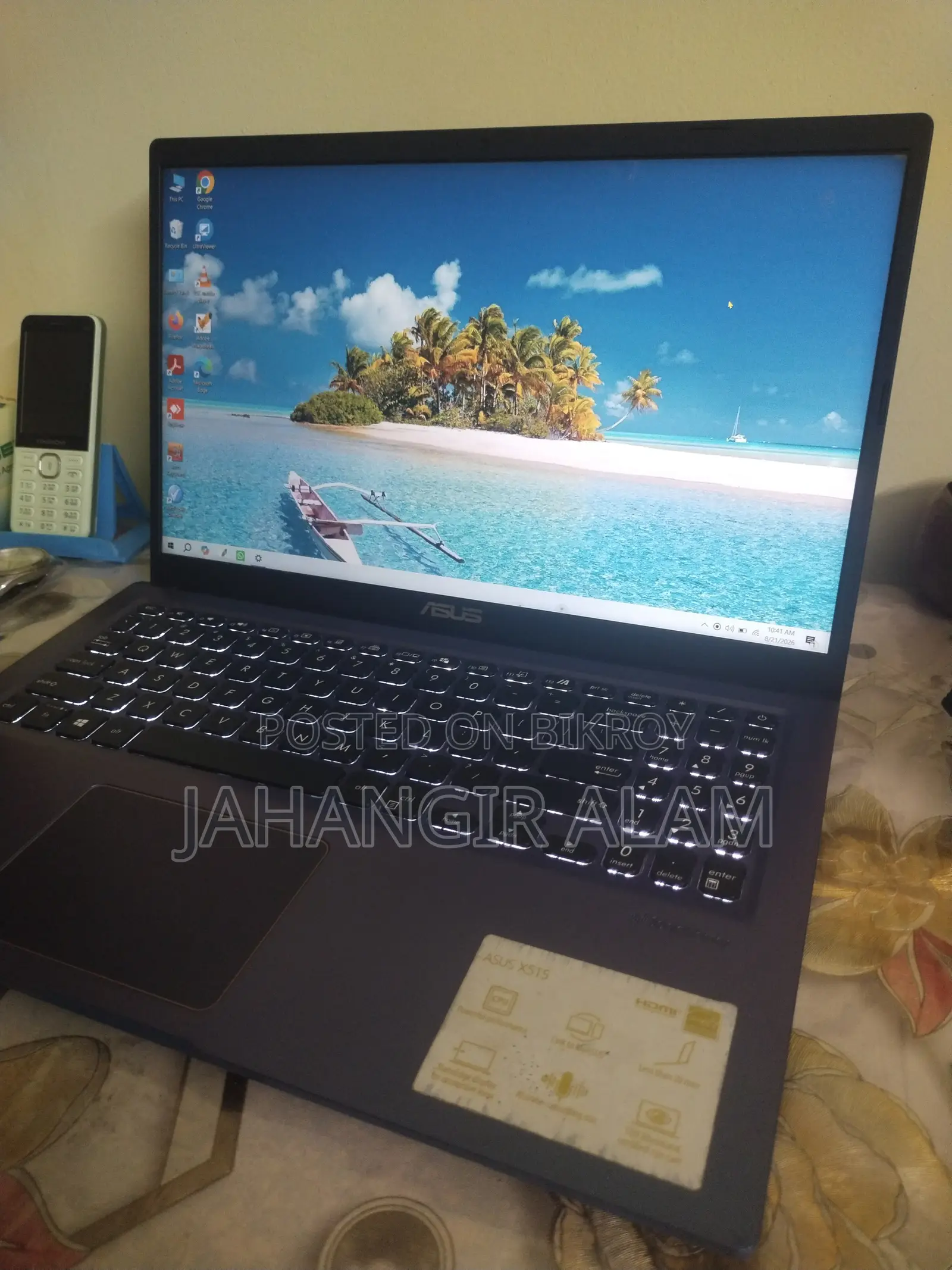 ASUS Laptop 4GB RAM Intel Core i3 Processor 1 Terabyte Hard Disk Drive and Solid State Drive