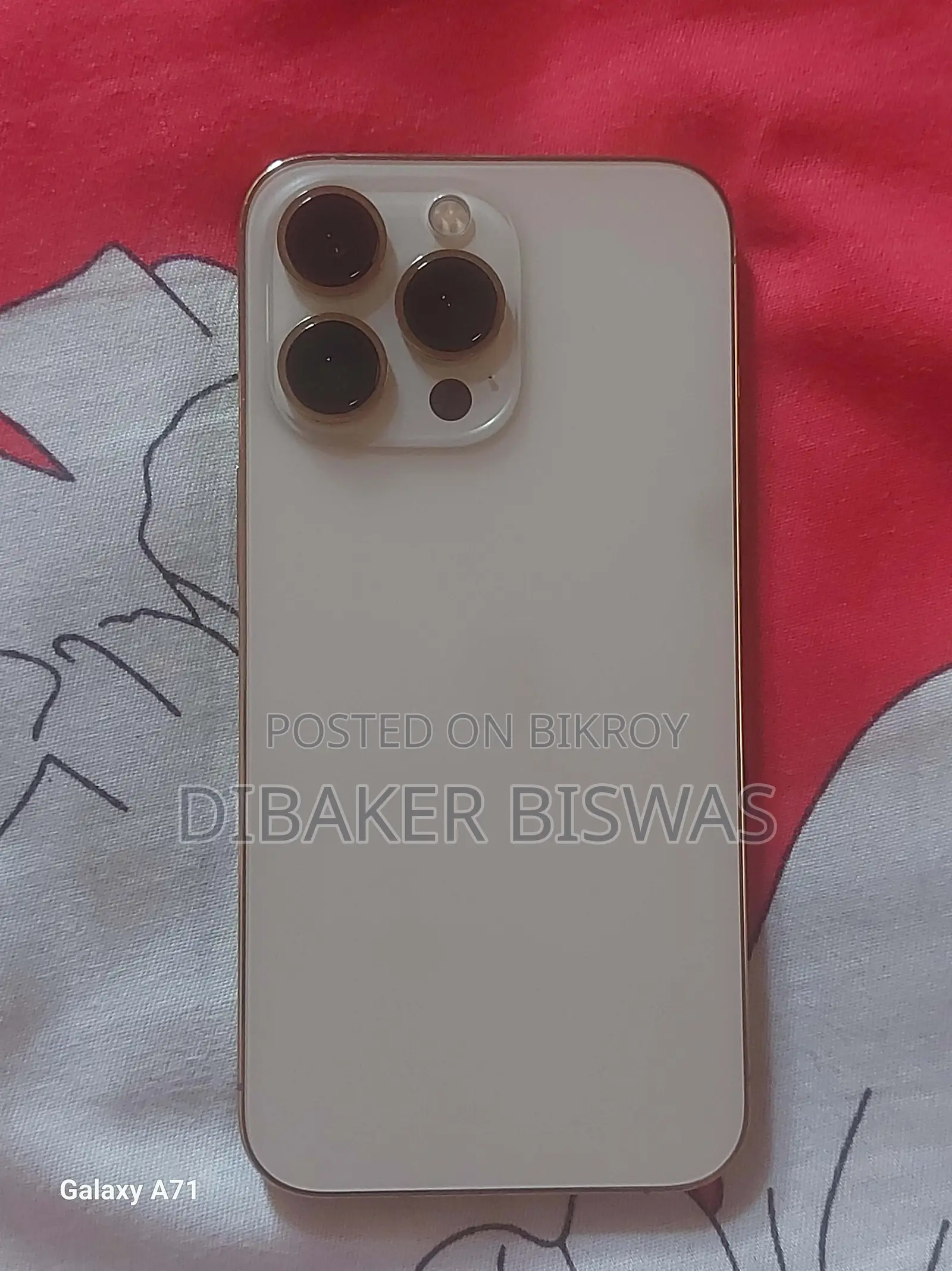 অ্যাপল আইফোন ১৩ প্রো ২৫৬ জিবি গোল্ড