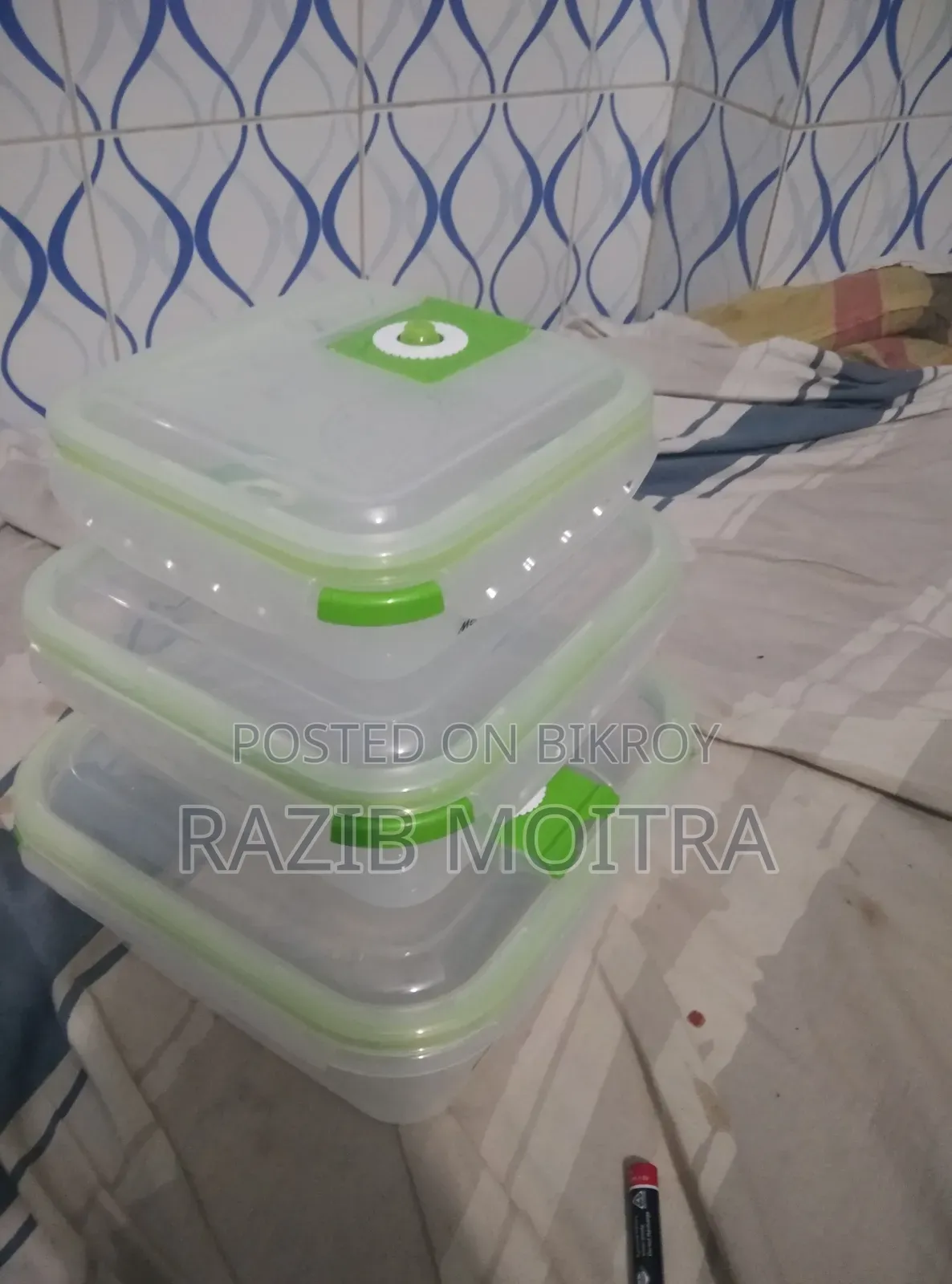 Vacuum Tiffin Box 3 Piece