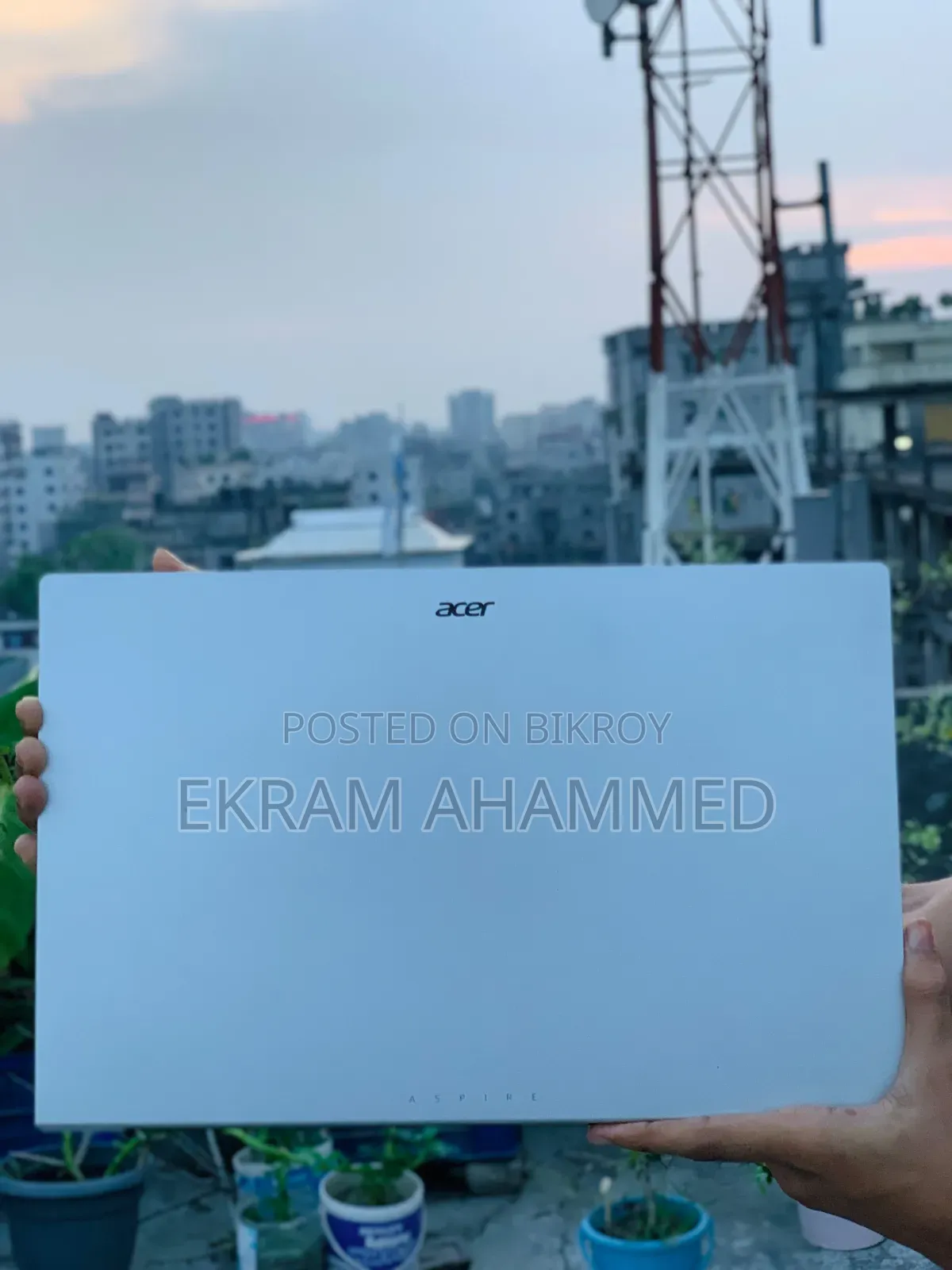 ল্যাপটপ এসার এসপায়ার লাইট ১৫ ৮জিবি এএমডি রাইজেন ৫ এসএসডি ৫১২জিবি