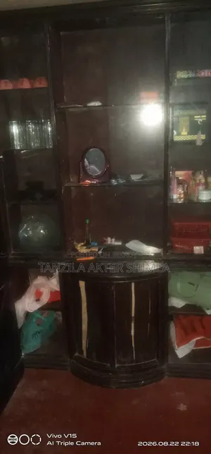 Partex Bed, Partex Wardrobe and a Showcase