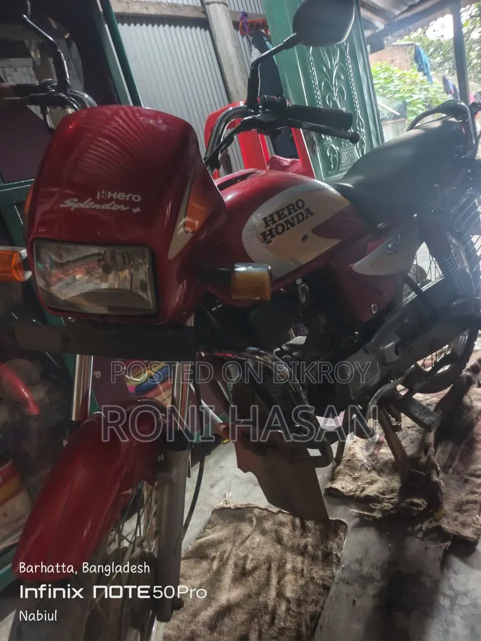 Hero Splendor 110 2020 Red