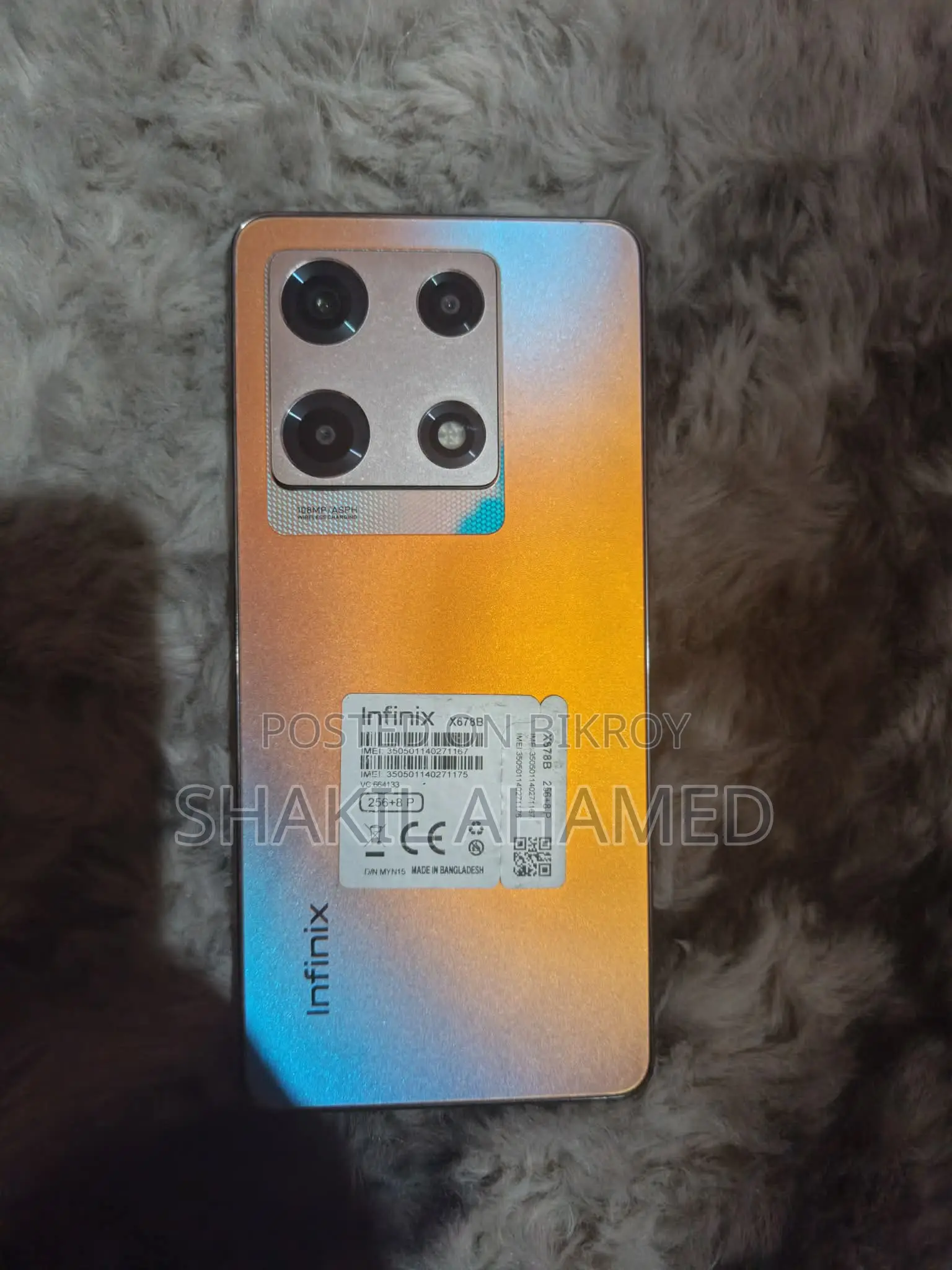 Infinix Note 30 Pro 256 GB Gold