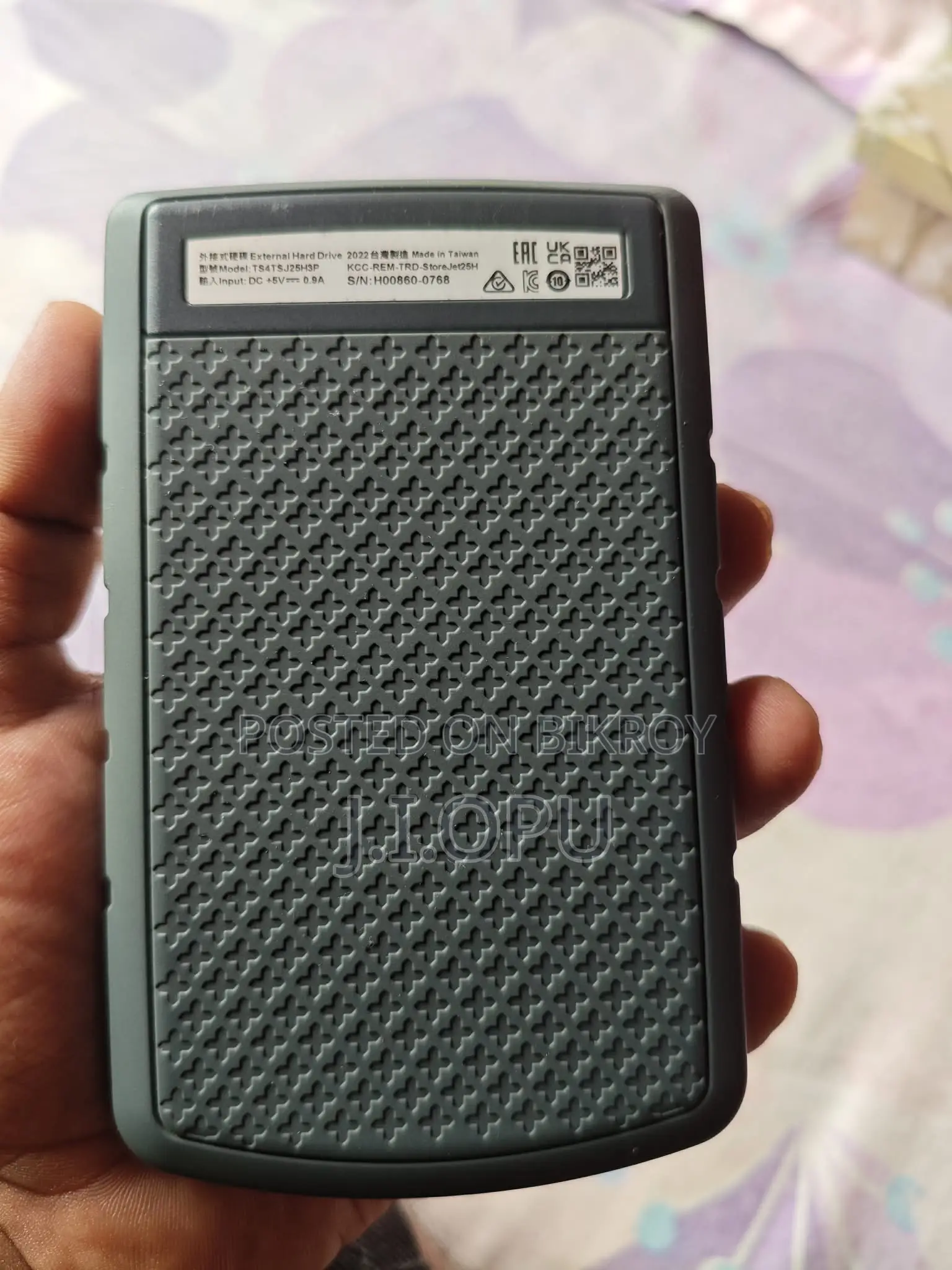 Transcend 4TB Portable Hard Disk