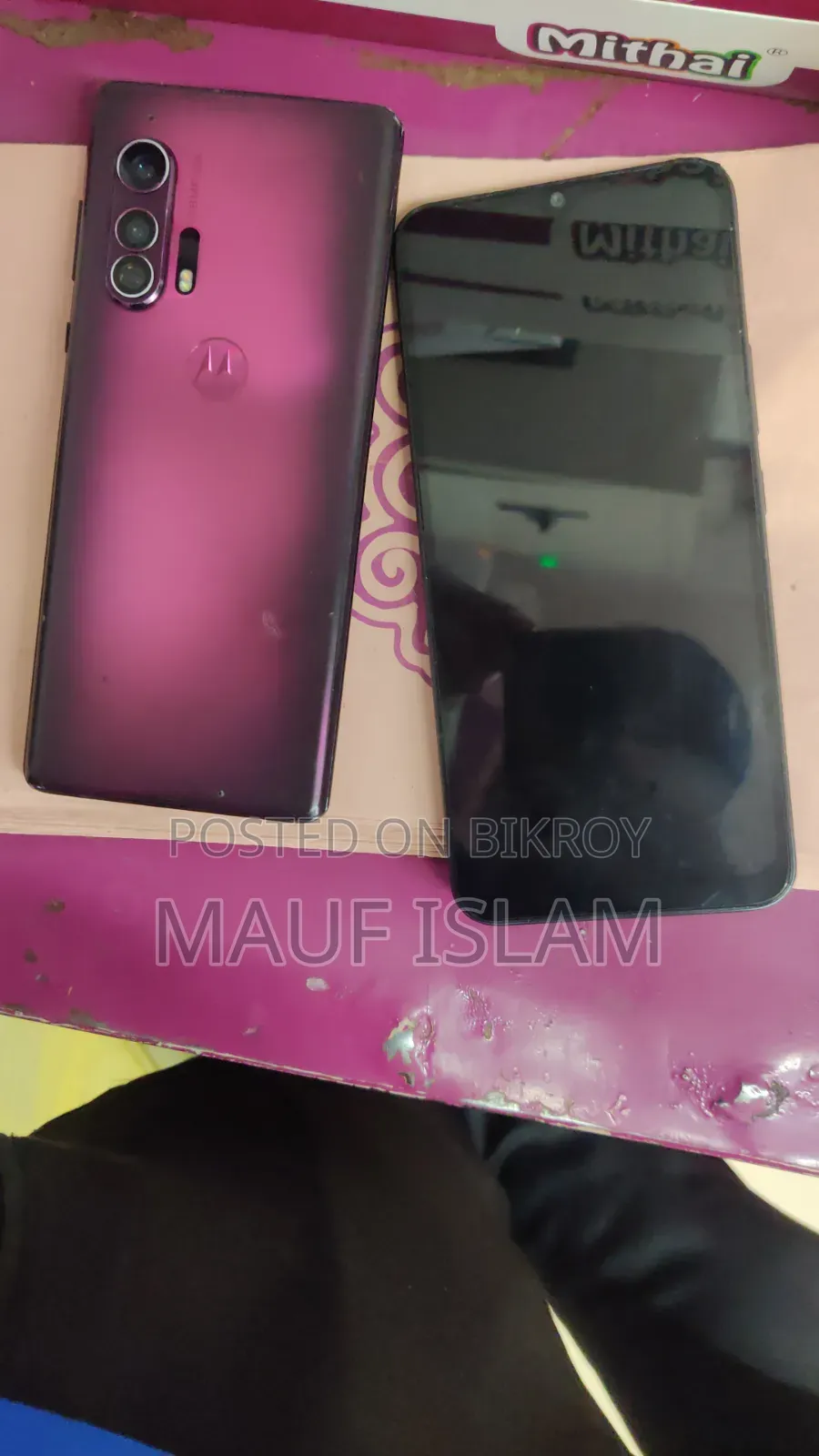 মোটোরোলা এজ প্লাস ২৫৬ জিবি পার্পল