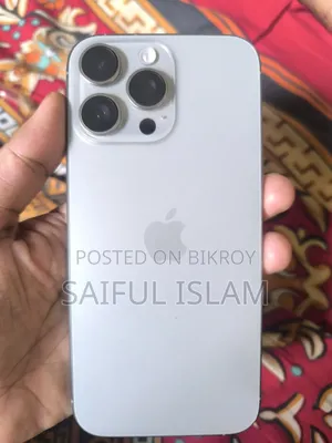 অ্যাপল আইফোন ১৬ প্রো ম্যাক্স ২৫৬ জিবি সাদা
