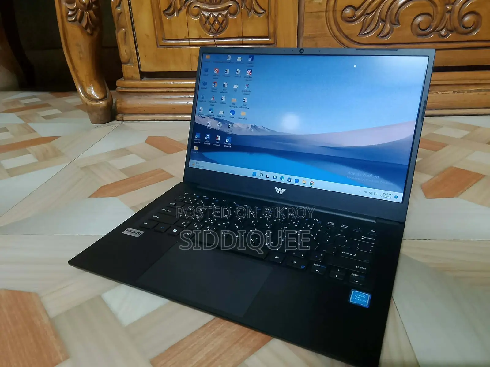 ল্যাপটপ শাওমি ৮ জিবি এইচডিডি ২৫৬ জিবি