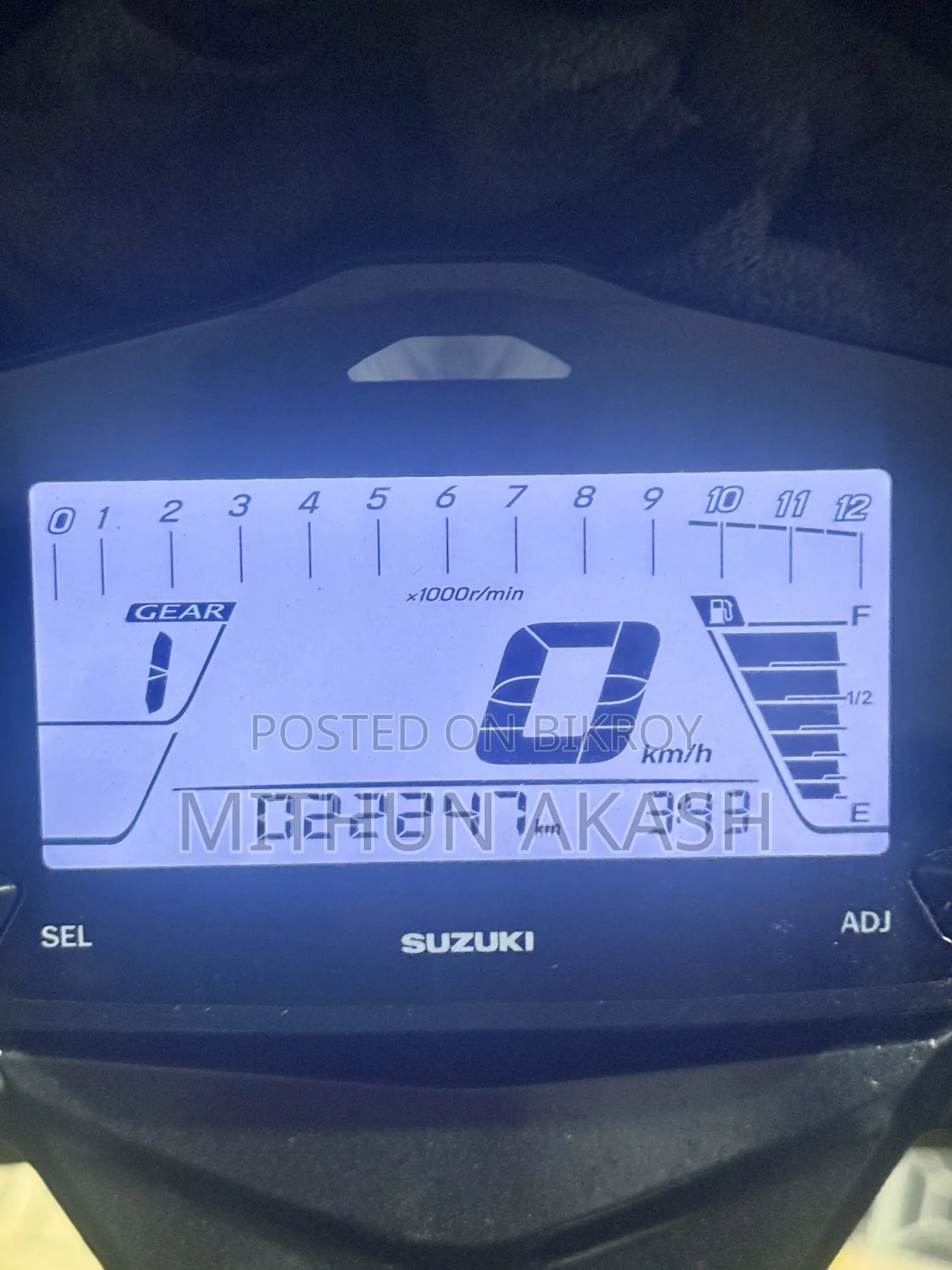 Suzuki Gixxer SF 2024 Orange
